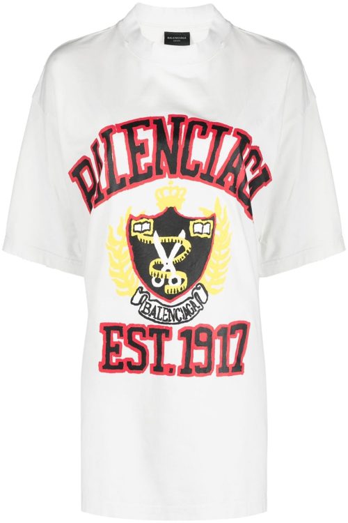 Balenciaga graphic-print cotton T-shirt